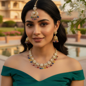 Kundan Bridal Set - joshifashion.com