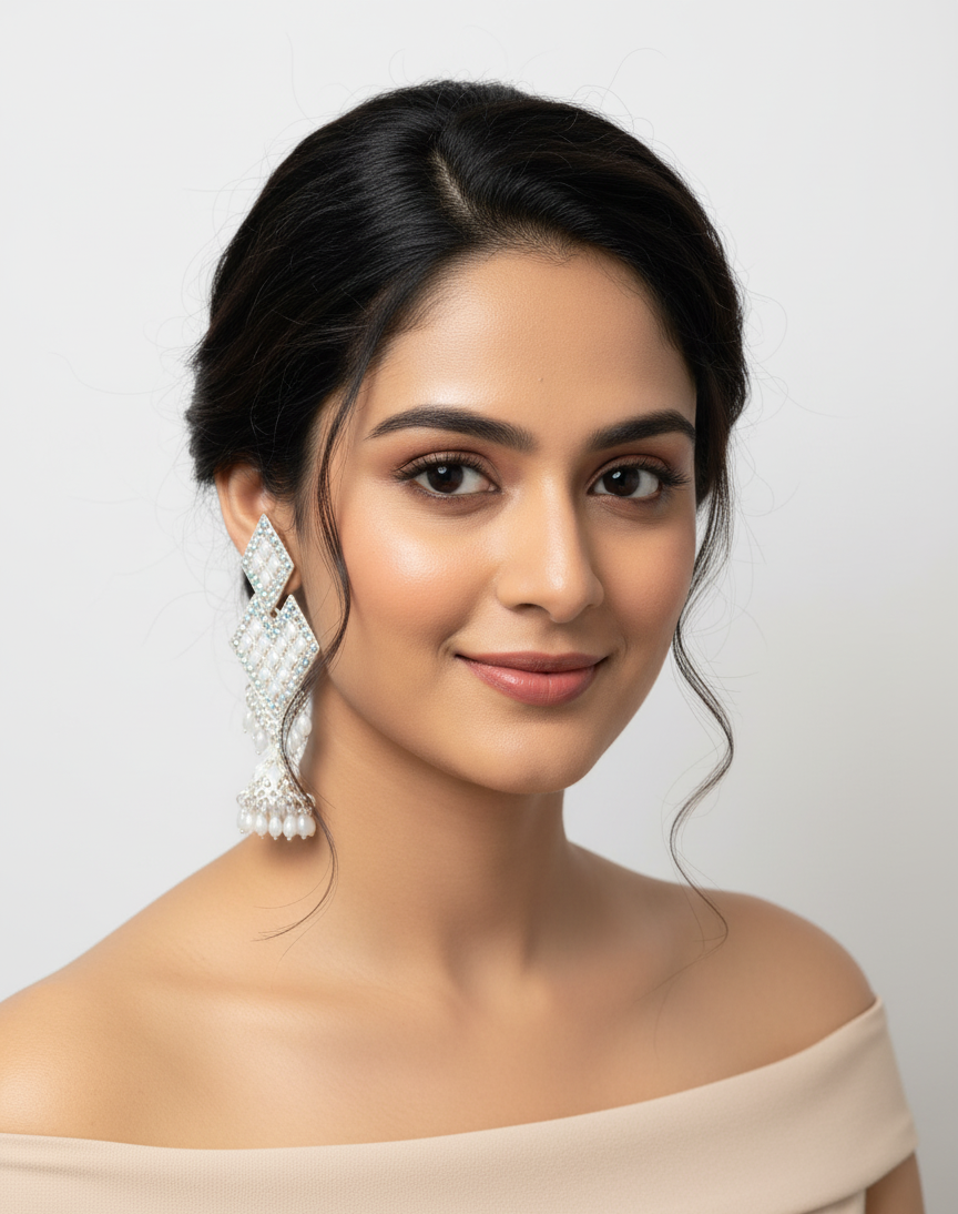 Chandelier Drop Earrings - joshifashion.com