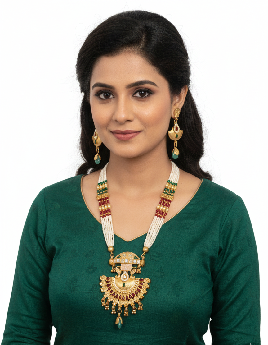 Kundan Rani Haar - joshifashion.com