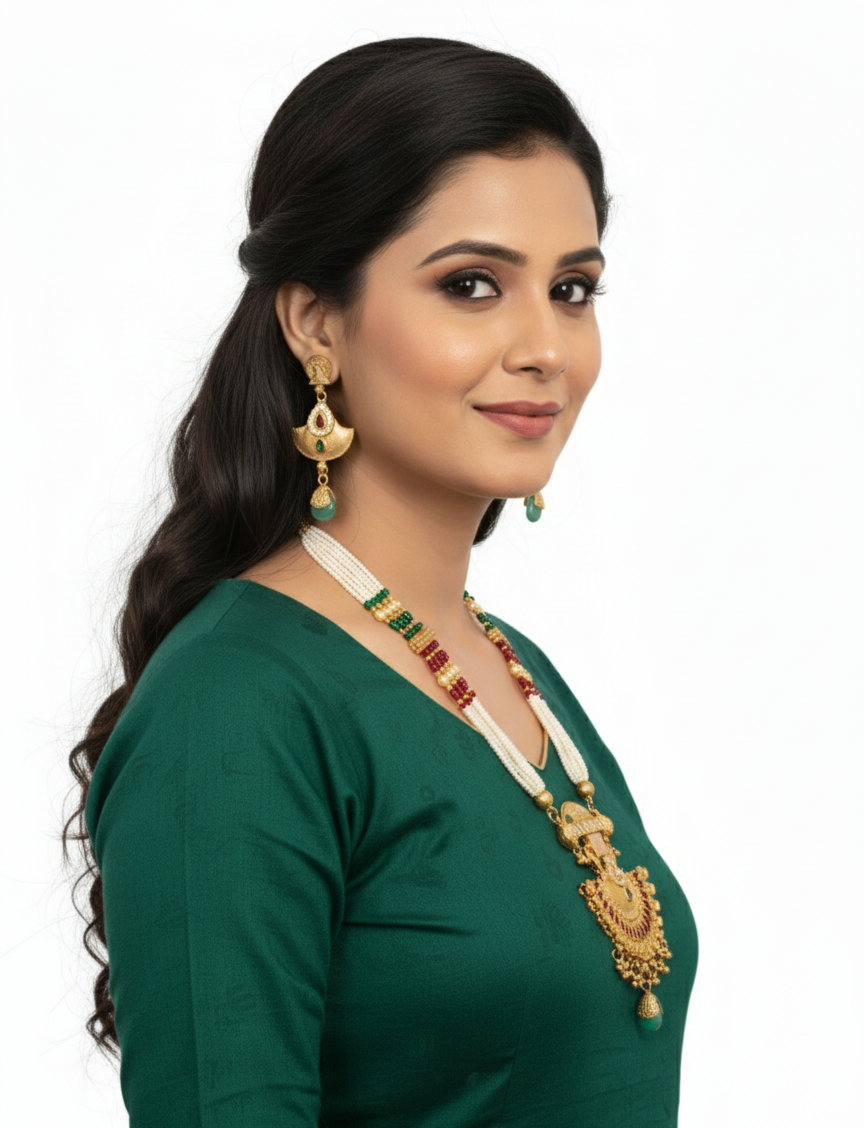 Kundan Rani Haar - joshifashion.com