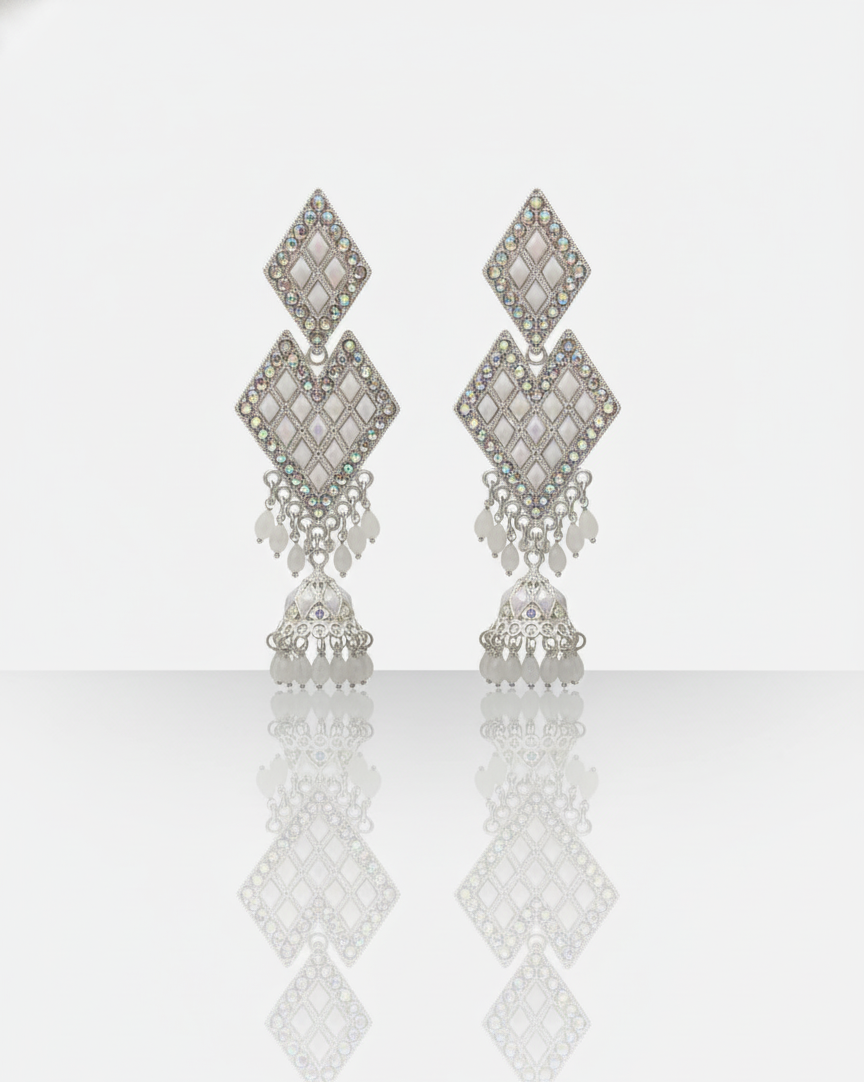 Chandelier Drop Earrings - joshifashion.com