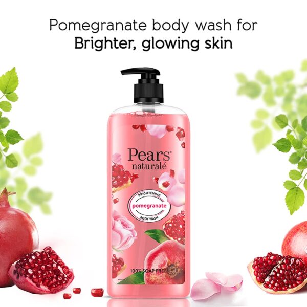 Pears Naturale Pomegranate Brightening Body Wash - Image 2