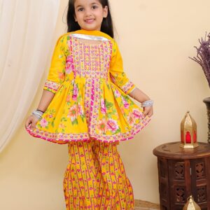 Girls Sharara Set - joshifashion.com