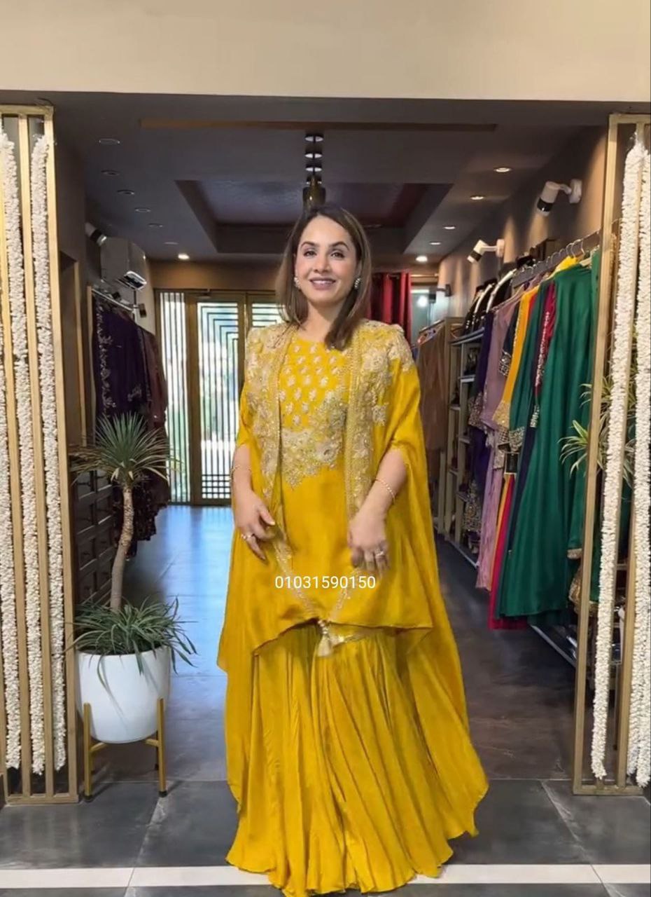 Crepe Silk Set - joshifashion.com