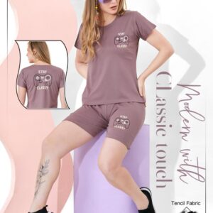 Tensil Bermuda Night Suit for Women