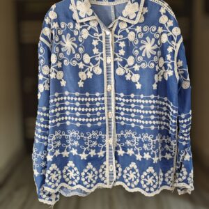 Tracy Luxury Embroidered Shirt for Women