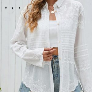 Serina Luxury Cotton Shirt for Women