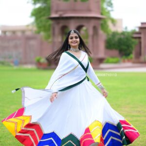 Multicolor Applique Lehenga Choli Set