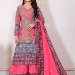 LEEHI Pakistani Plazzo Set - joshifashion.com