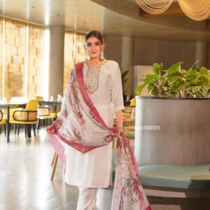 Urban Grace – Handworked 3-Piece Kurti Set