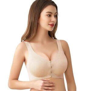 Imported Seamless Front Button Padded Bra for Women – Maternity & Nursing Comfort