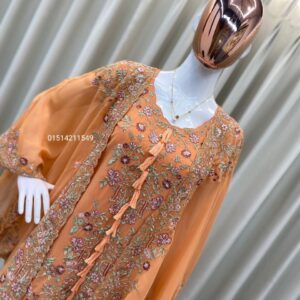 Sparkle Grace Kurta Plazzo Shrug Set