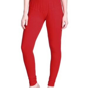 Lyra Women’s Red Churidar Leggings – Free Size Ethnic Wear